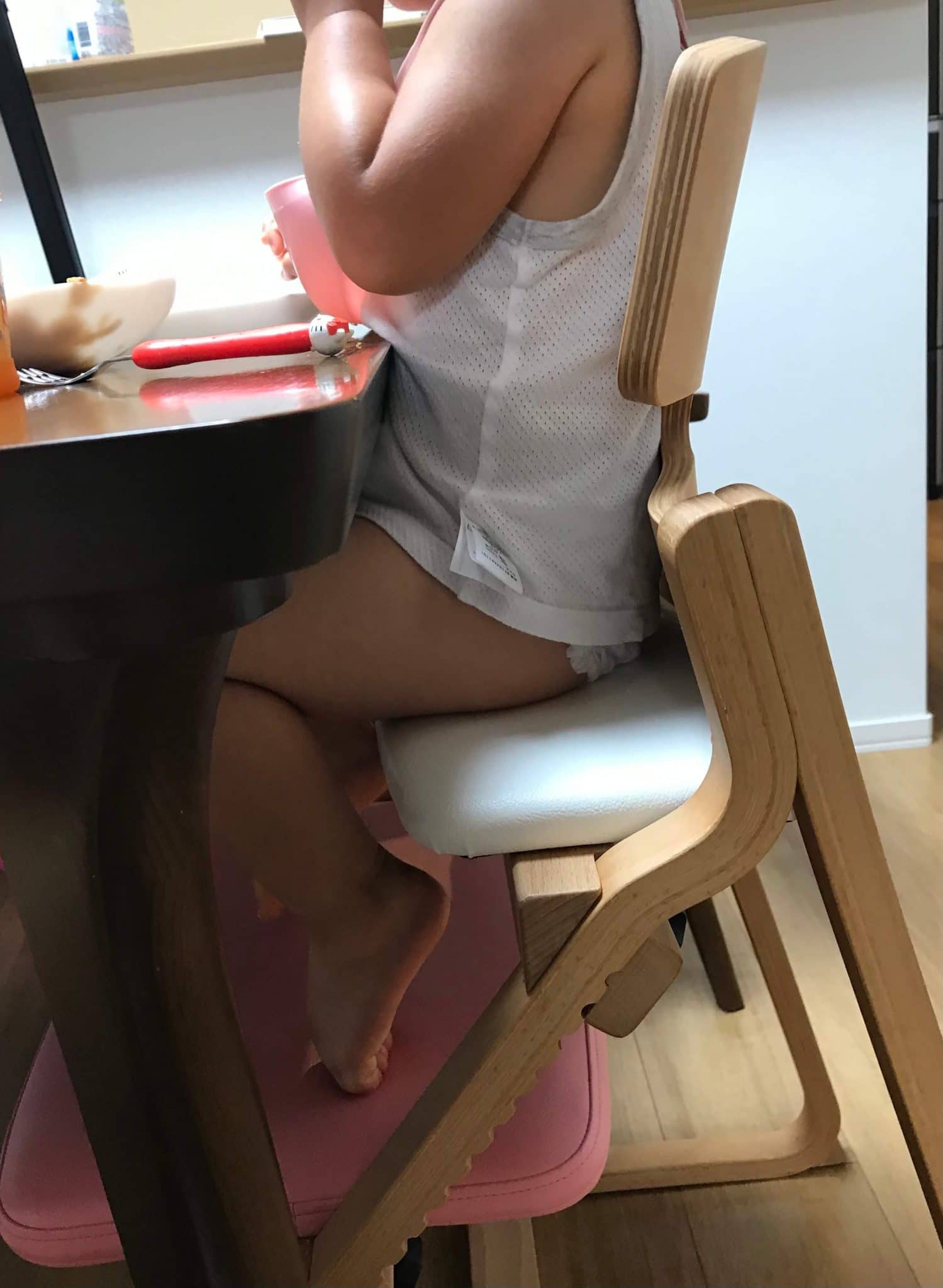 2歳児着席の様子